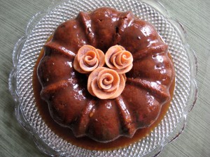 Caramel Apple Chunk Cake