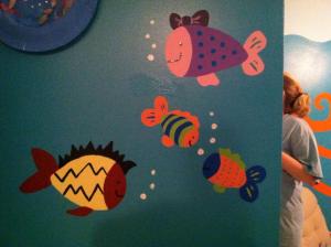 These represent all the kids, her daughter and son, plus the twins!