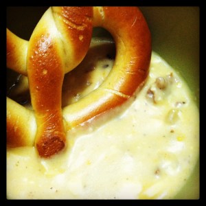 Bratwurst & Beer Cheese Soup