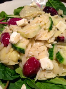 Orzo Tabouli with Lemon Vinaigrette 